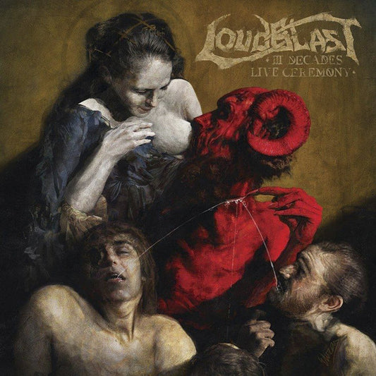 LOUDBLAST - III Decades Live Ceremony (Gold vinyl)