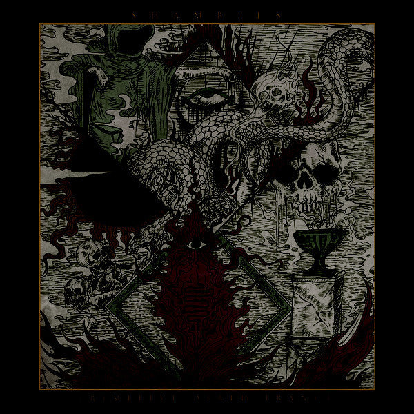 SHAMBLES - Primitive Death Trance (Oxblood / Bone Mixed Vinyl)