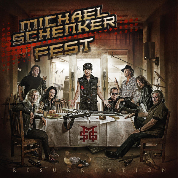 MICHAEL SCHENKER FEST - Resurrection (Clear With Red Splatter Vinyl)