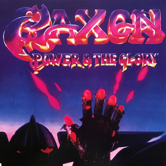 SAXON - Power & The Glory (Blue/Purple Swirl Vinyl)