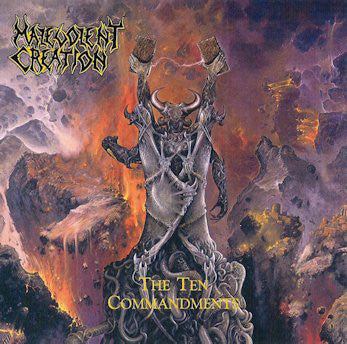 MALEVOLENT CREATION - The Ten Commandments (Transparant Blue Vinyl)