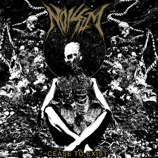 NOISEM - Cease To Exist (Gray / White Merge With Gold Splatter vinyl)