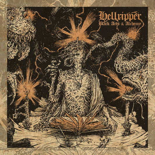 HELLRIPPER - Black Arts & Alchemy (Orange Vinyl)