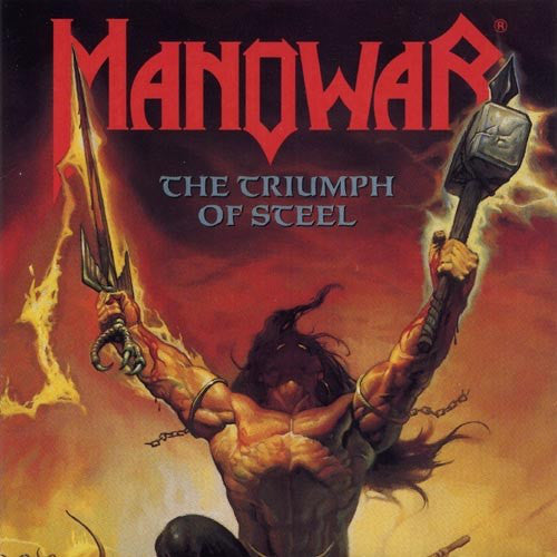 MANOWAR - The Triumph Of Steel (Transparant Blue Vinyl)
