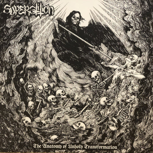 SUPERSTITION - The Anatomy Of Unholy Transformation (white vinyl)
