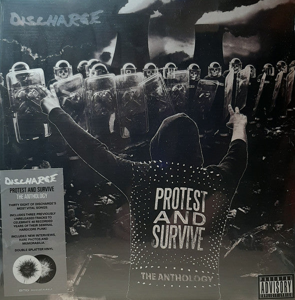 DISCHARGE - Protest And Survive: The Anthology (Splatter Vinyl)