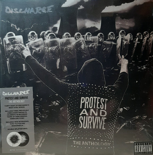 DISCHARGE - Protest And Survive: The Anthology (Splatter Vinyl)
