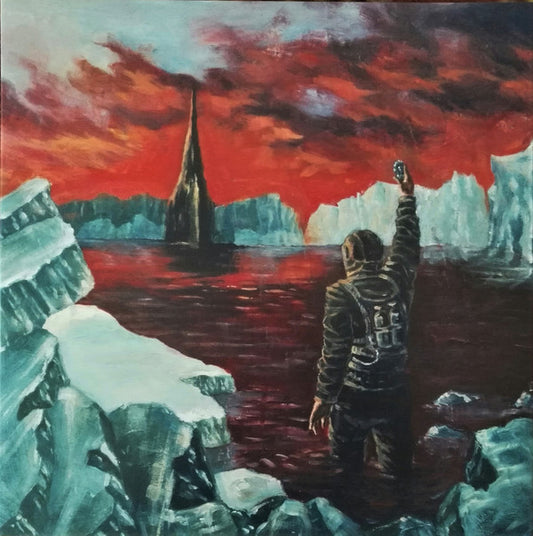 CRYPTIC SHIFT - Visitations From Enceladus (Red Translucent Vinyl)