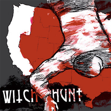 WITCH HUNT - Blood-Red States (Marbled Vinyl) 2de Hands