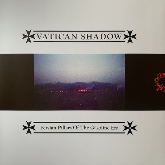 VATICAN SHADOW - Persian Pillars Of The Gasoline Era (Crude oil ultra clear with bone / brown / black splatter)
