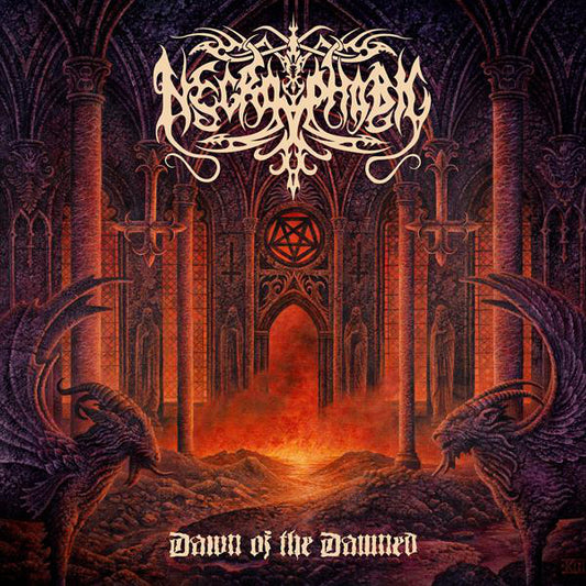 NECROPHOBIC - Dawn Of The Damned (Black with Red Splatter Vinyl) Japan