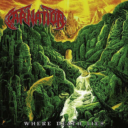 CARNATION - Where Death Lies (Red,White & Black Marbled Vinyl)
