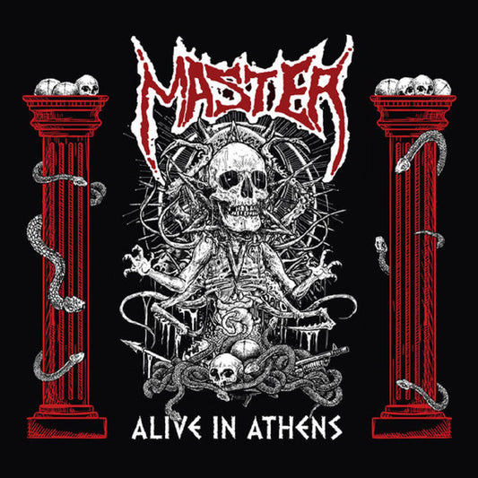 MASTER - Alive In Athens (Transparent Red Black White Marbled Vinyl)