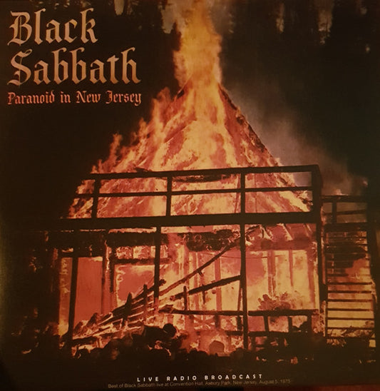 BLACK SABBATH - Paranoid In New Jersey