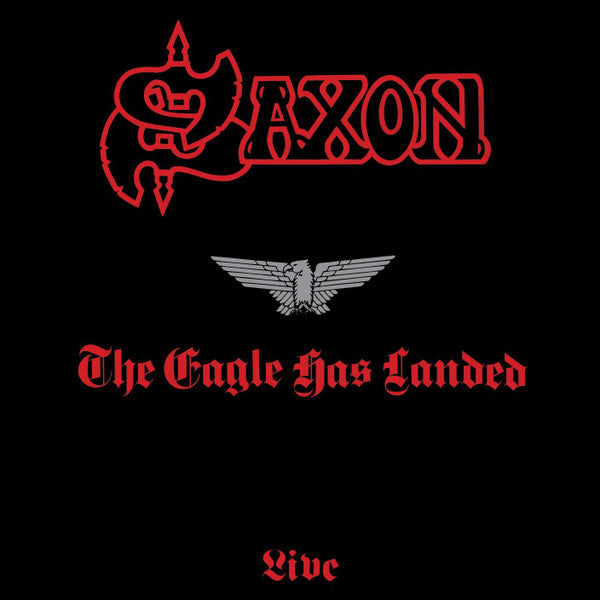 SAXON - The Eagle Has Landed (Live) (Red & Black Splatter Vinyl)