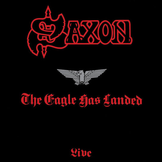 SAXON - The Eagle Has Landed (Live) (Red & Black Splatter Vinyl)