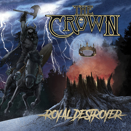 THE CROWN - Royal Destroyer (Midnight Blue Marbled Vinyl)