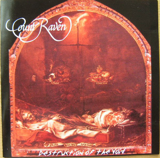 COUNT RAVEN - Destruction Of The Void (Red Orange Marbled Vinyl)