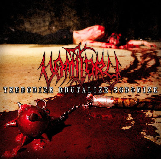 VOMITORY - Terrorize Brutalize Sodomize (Red-Black Marbled)