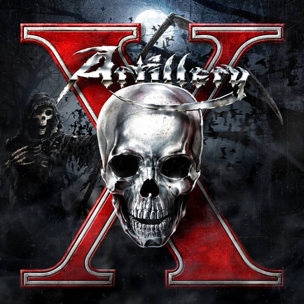ARTILLERY - X (Blood Red Blue Marbled Vinyl)