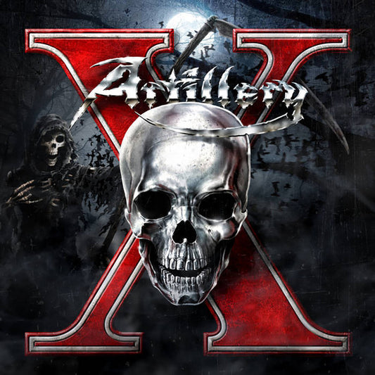ARTILLERY - X (Blood Red Blue Marbled Vinyl)