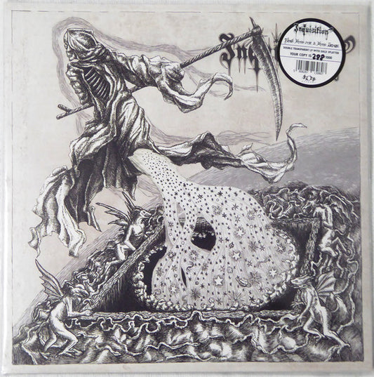 INQUISITION - Black Mass For A Mass Grave (Clear Gold Splatter Vinyl)