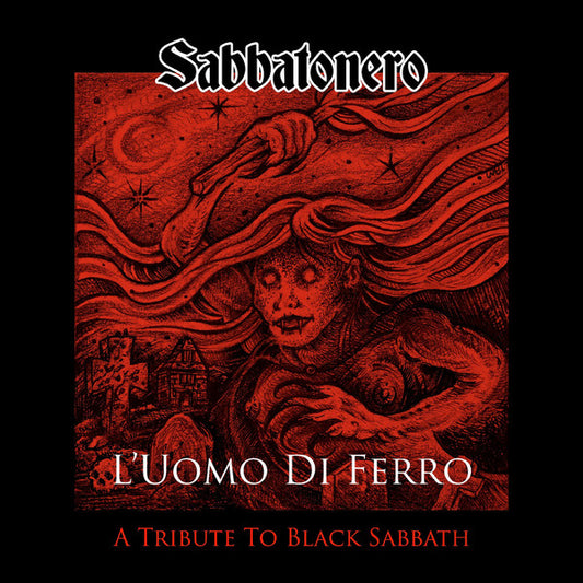 SABBATONERO - L'Uomo Di Ferro - A Tribute To Black Sabbath (Red Black Splattered Vinyl)