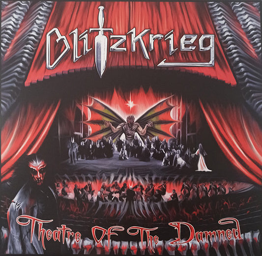 BLITZKRIEG - Theatre Of The Damned (Blue Vinyl)