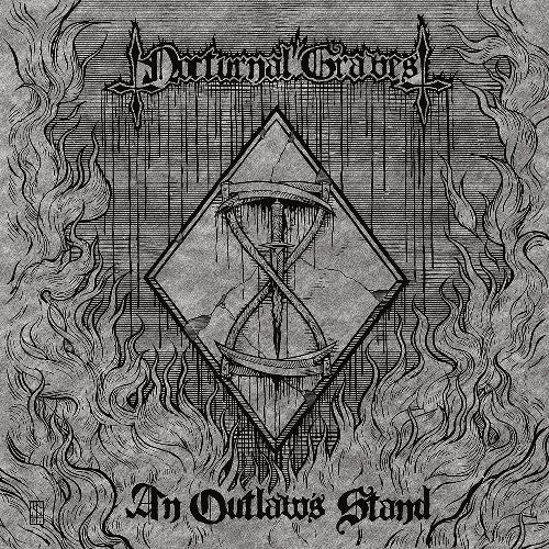 NOCTURNAL GRAVES - An Outlaw's Stand (Transparant Red/Black Marbled Vinyl)