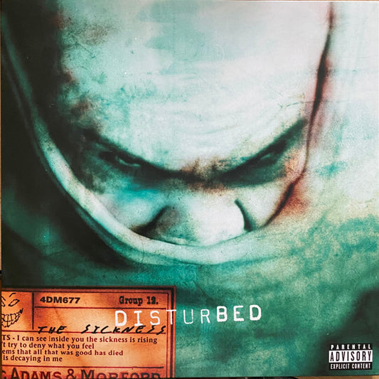 DISTURBED - The Sickness (Black Vinyl) - Small Corner Bend !