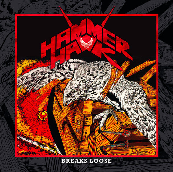HAMMERHAWK - Breaks Loose (White Marbled Vinyl)