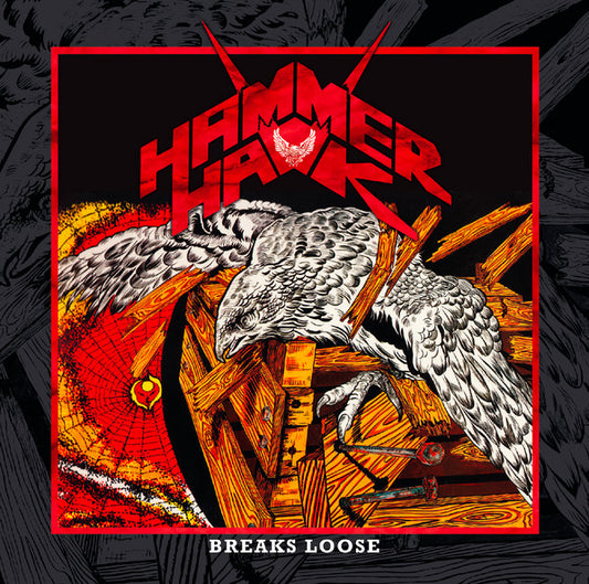 HAMMERHAWK - Breaks Loose (White Marbled Vinyl)