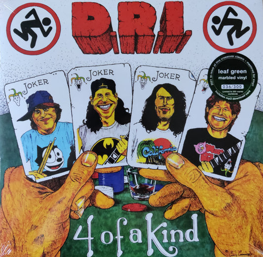 D.R.I. - 4 Of A Kind (Leaf Green Marbled Vinyl)