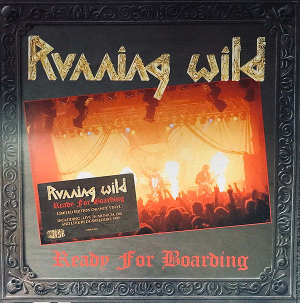 RUNNING WILD - Ready For Boarding (Orange Vinyl)