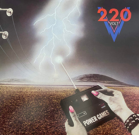 220 VOLT - Power Games (Clear Crystal & White Marbled Vinyl)