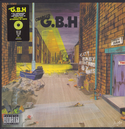 G.B.H. - City Baby Attacked By Rats (Lime Green Vinyl)