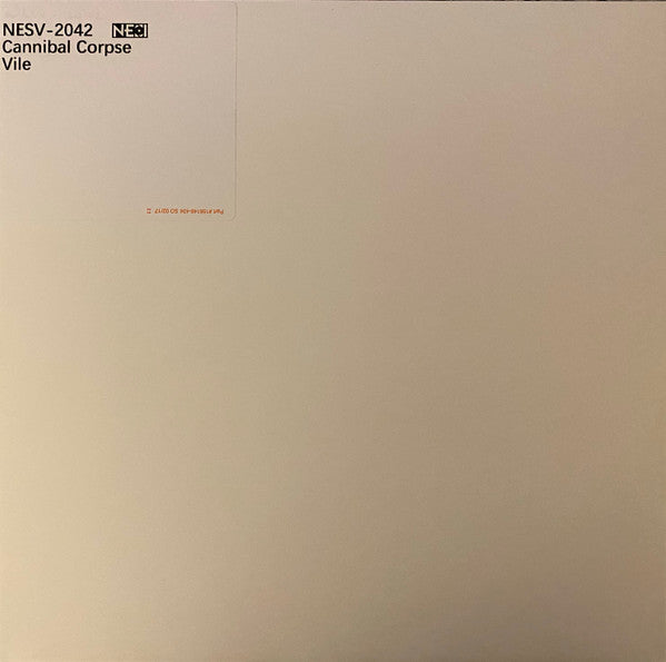 CANNIBAL CORPSE - Vile (TESTPRESSING)