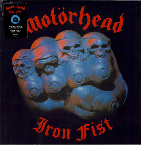 MOTÖRHEAD - Iron Fist (Blue & Black Swirl Vinyl)