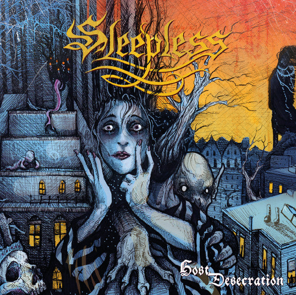SLEEPLESS - Host Desecration (Red Vinyl)