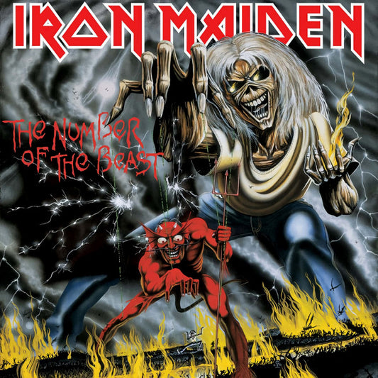 IRON MAIDEN - The Number Of The Beast / Beast Over Hammersmith (Black Vinyls)