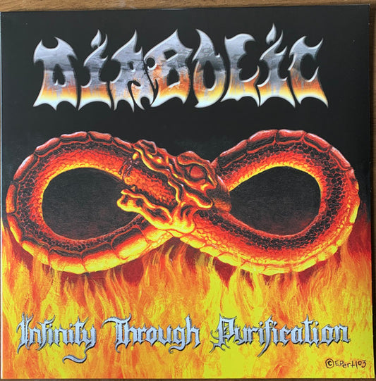DIABOLIC - Infinity Through Purification (Flaming Orange Vinyl)