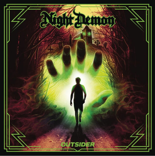 NIGHT DEMON - Outsider (Transparant Magenta Vinyl)