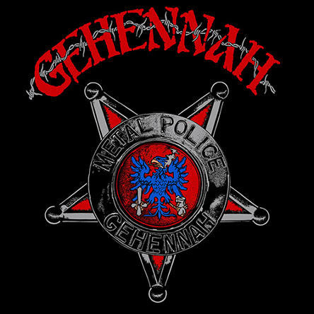GEHENNAH - Metal Police (Blue/Red Split Vinyl)