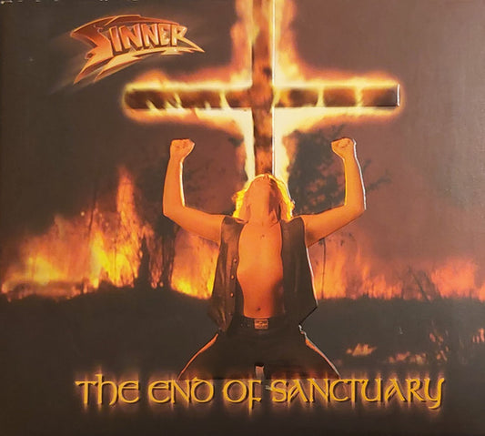 SINNER - The End Of Sanctuary (Red Vinyl)