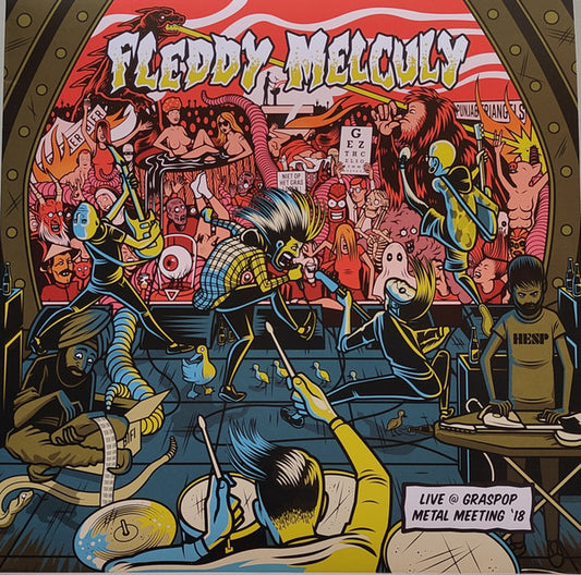 FLEDDY MELCULY - Live @ Graspop Metal Meeting '18 (Voodoo Orange Vinyl)