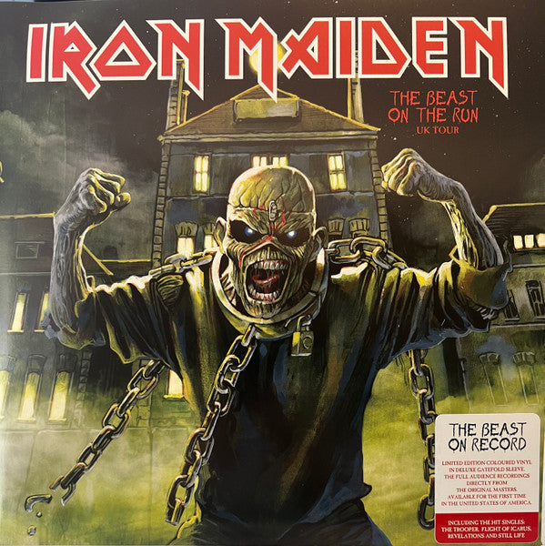 IRON MAIDEN - The Beast On The Run UK Tour (Yellow Vinyl)