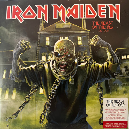 IRON MAIDEN - The Beast On The Run UK Tour (Yellow Vinyl)