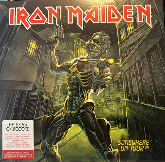IRON MAIDEN - Somewhere On Tour UK (Yellow Vinyl)