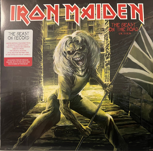 IRON MAIDEN - The Beast On The Road UK Tour (Yellow Vinyl)