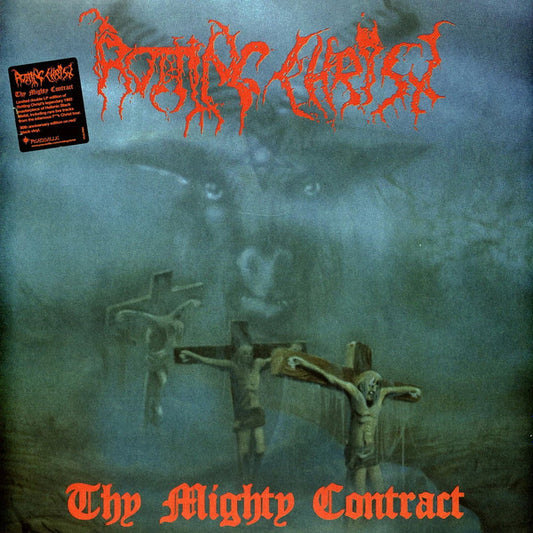 ROTTING CHRIST - Thy Mighty Contract (Red/Black vinyl )